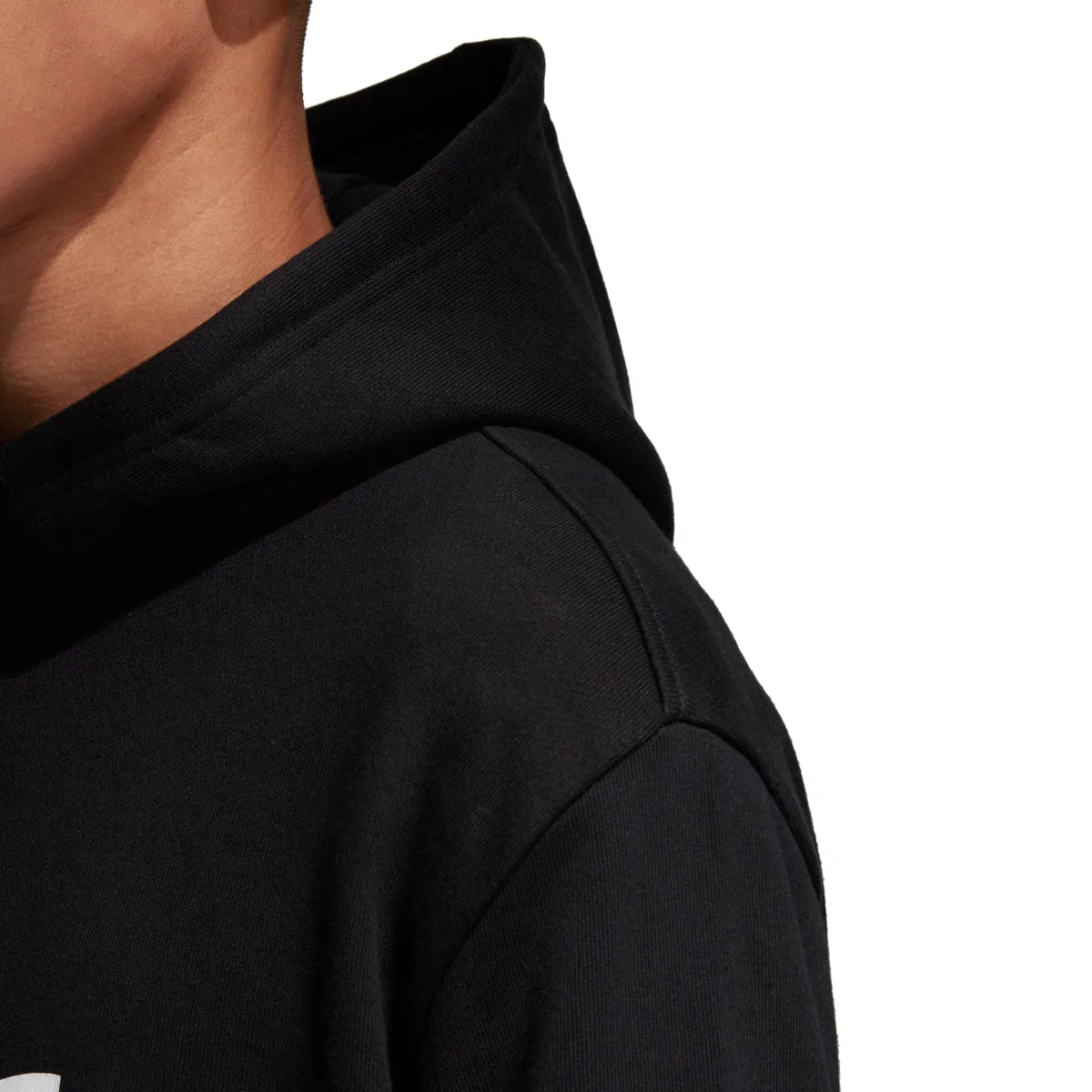 Adidas Men's Originals Trefoil Hoodie Black/White