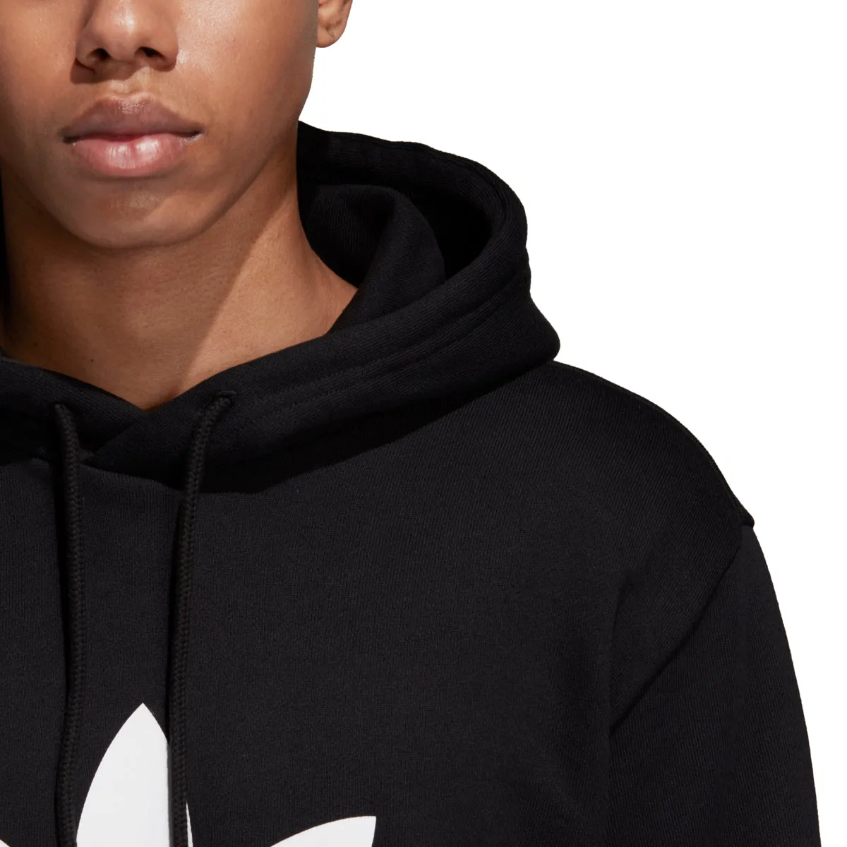 Adidas Men's Originals Trefoil Hoodie Black/White