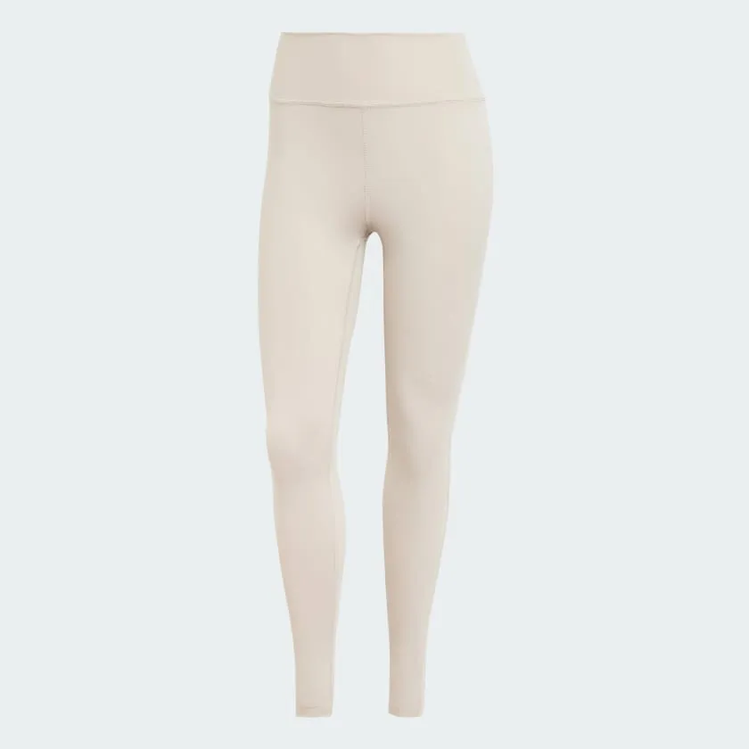 ADIDAS WOMEN'S ALL ME ESSENTIALS BEIGE LEGGINGS