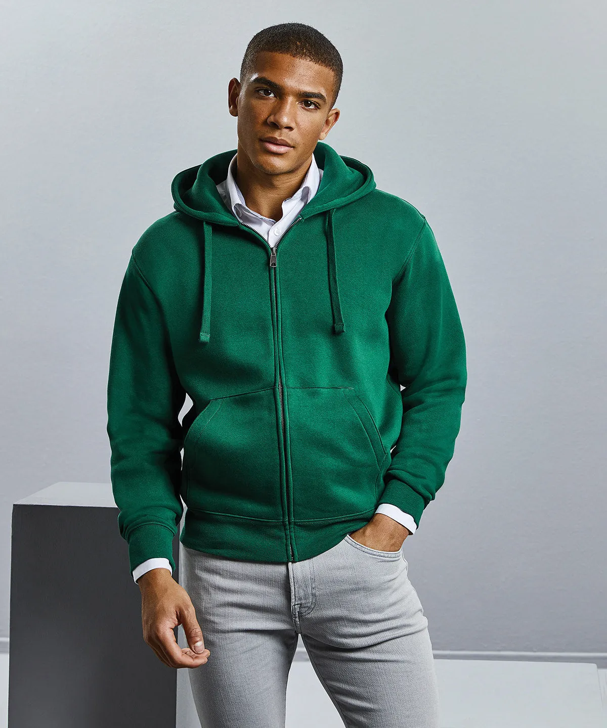 Authentic Zipped Hooded Sweat