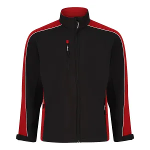 Avocet Softshell | Black - Red