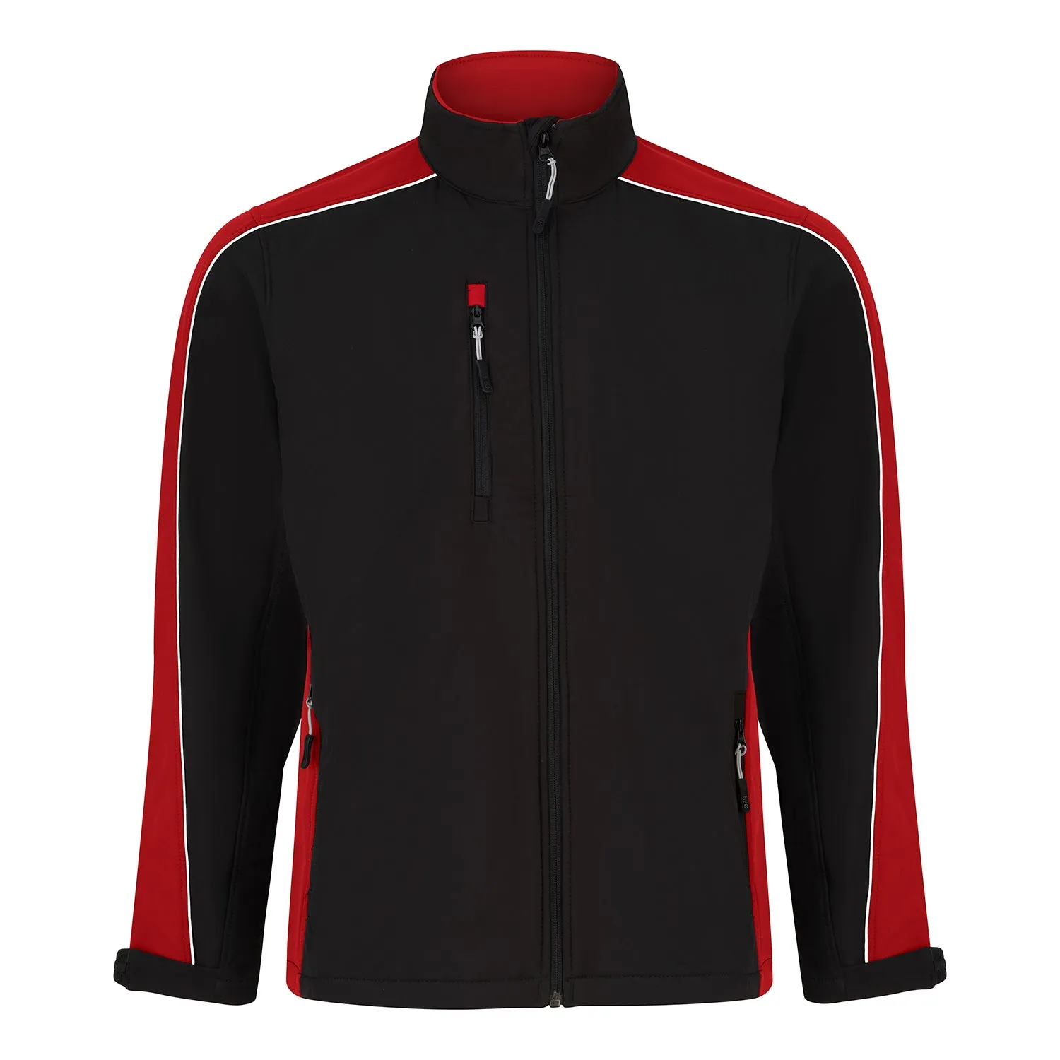 Avocet Softshell | Black - Red