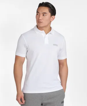 BARBOUR INTERNATIONAL ESSENTIAL POLO WHITE