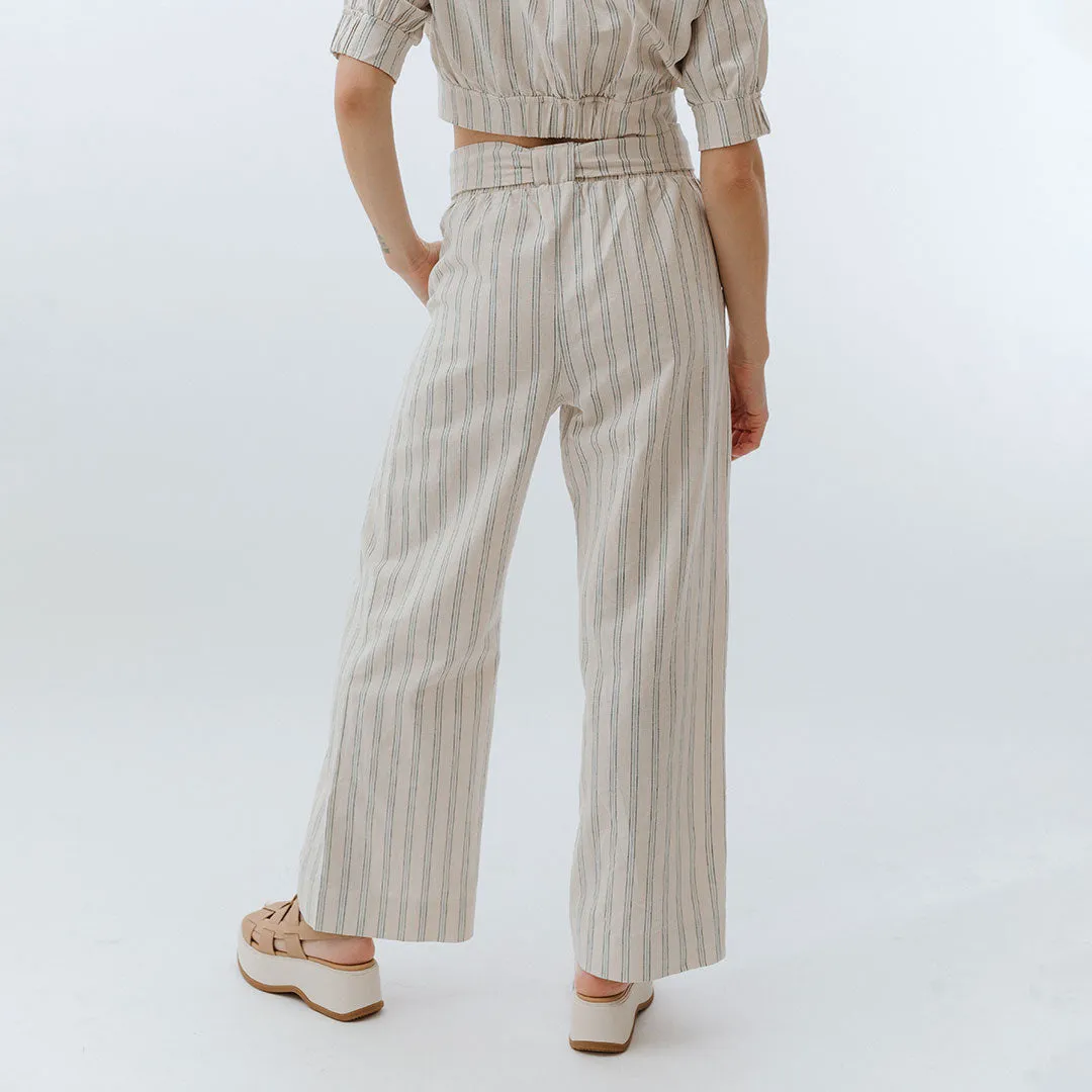 Belted Cabana Pants, High Seas