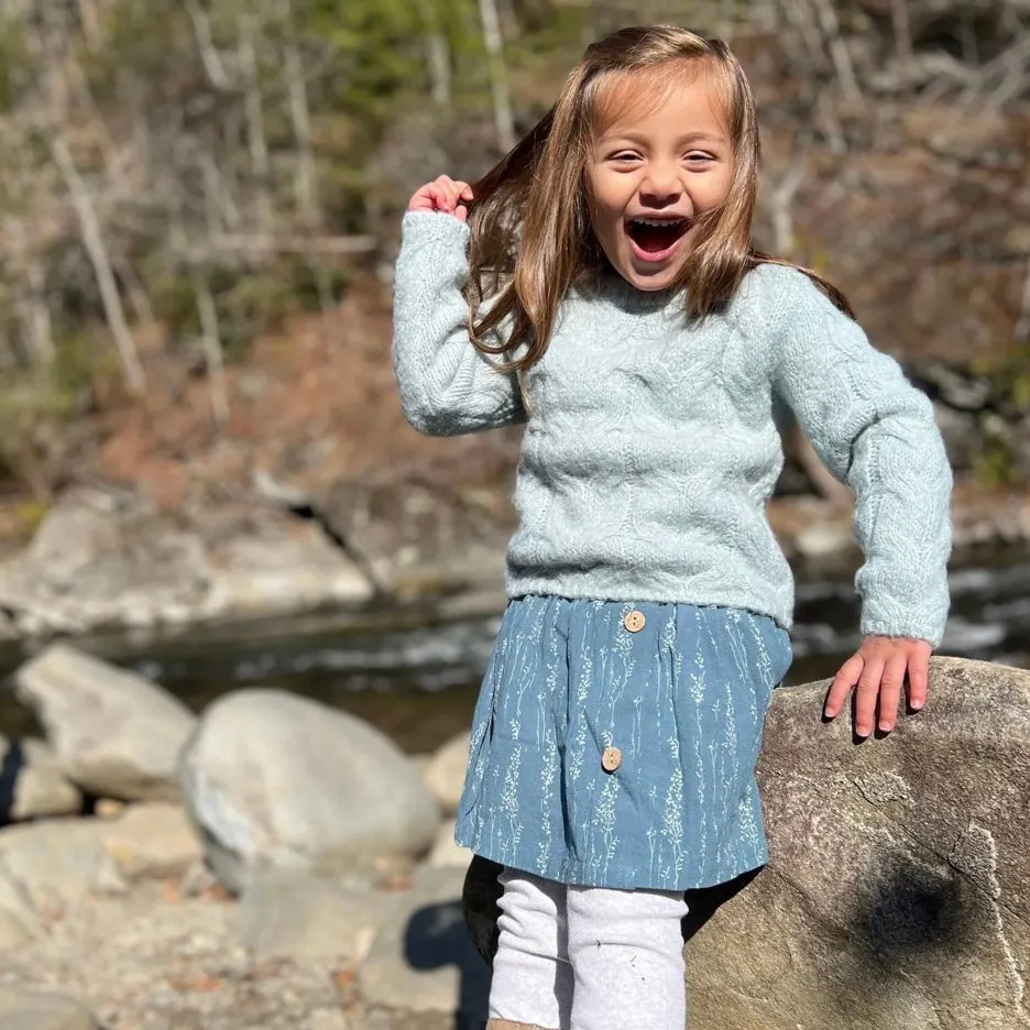 Blue Gracie Sweater