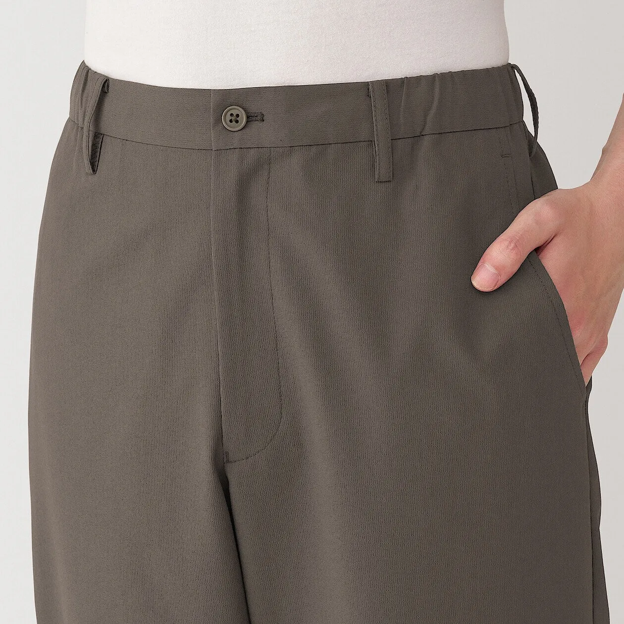 Breathable Wide Tapered Pants