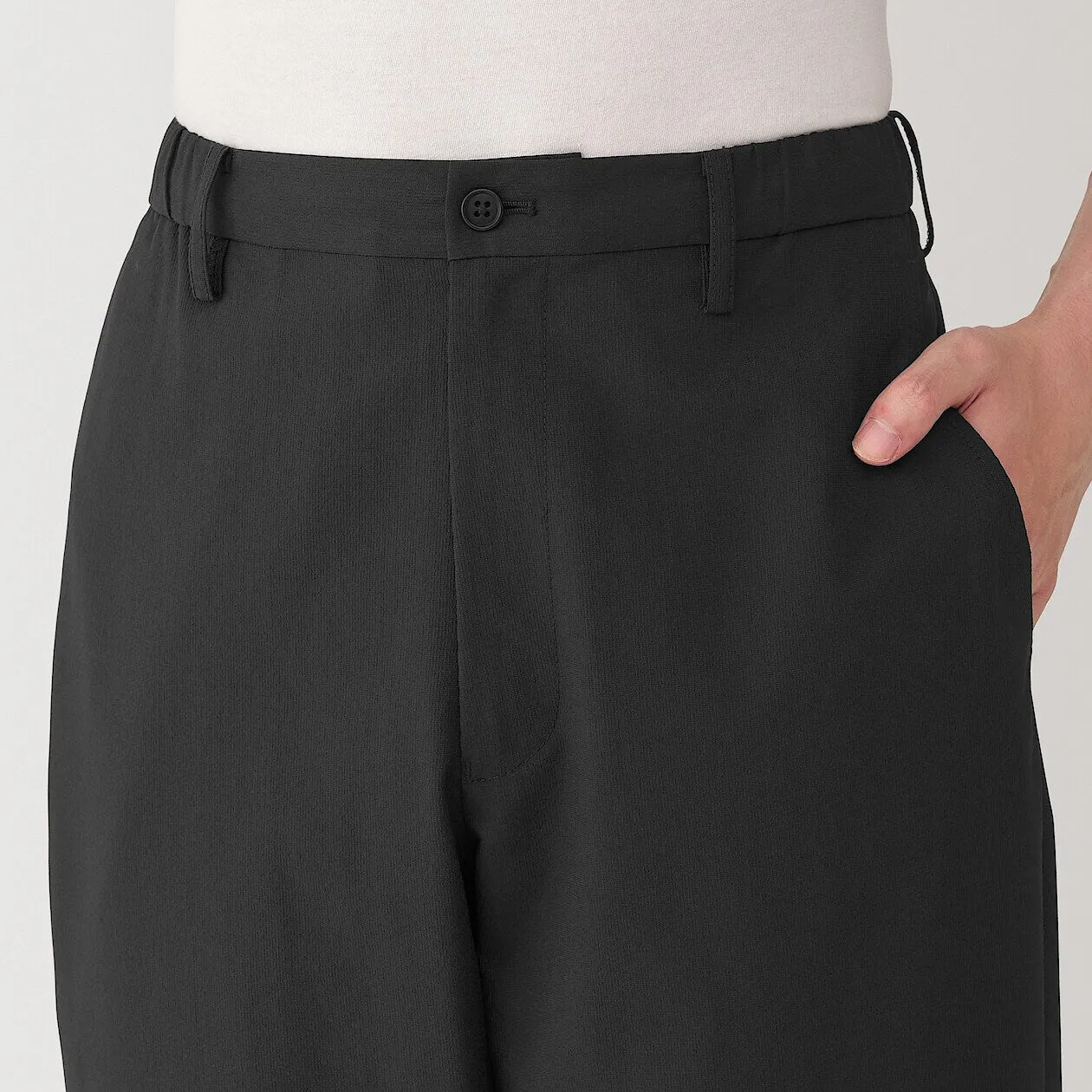 Breathable Wide Tapered Pants