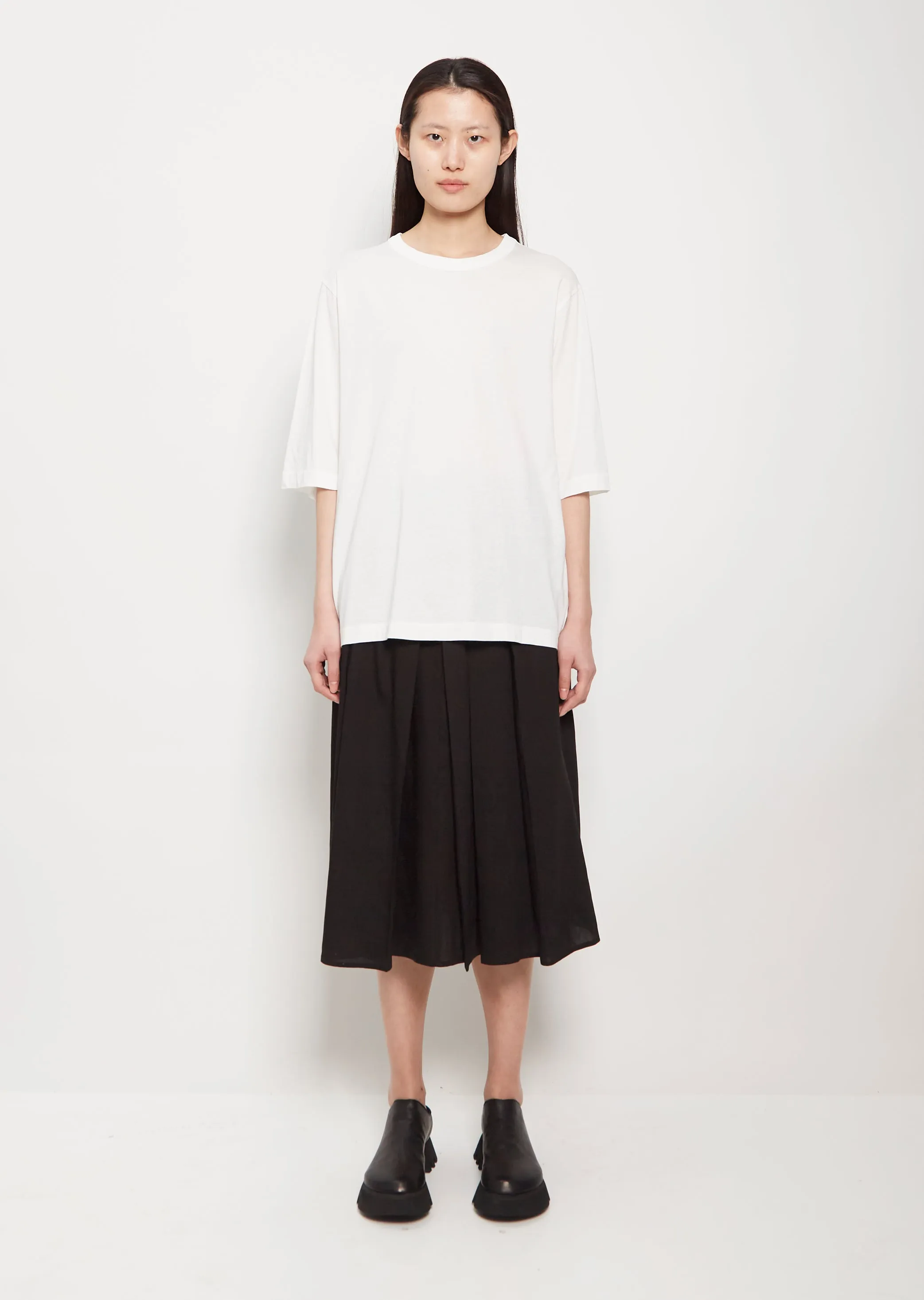 Buria Cotton Tee — Off-White