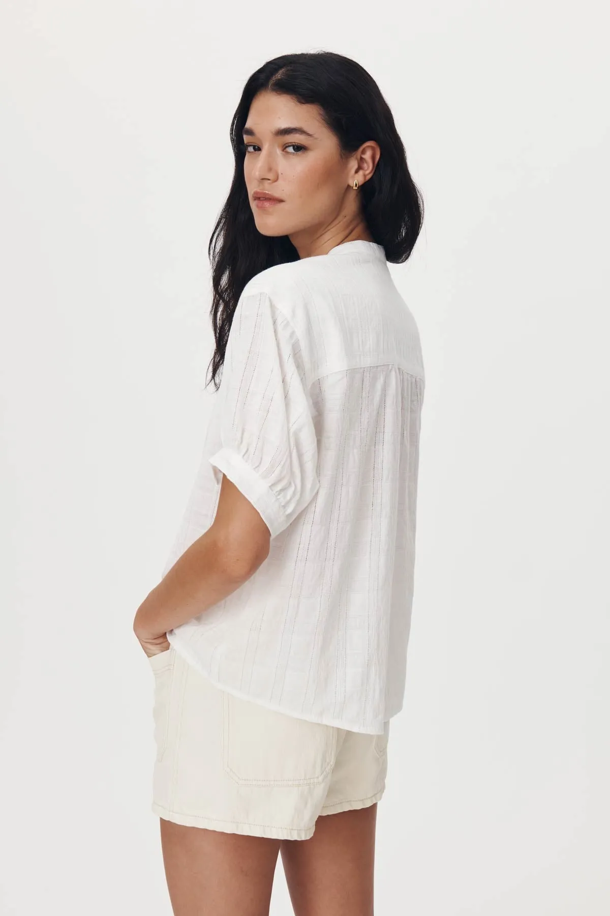 Cora Spring Blouse - Bone