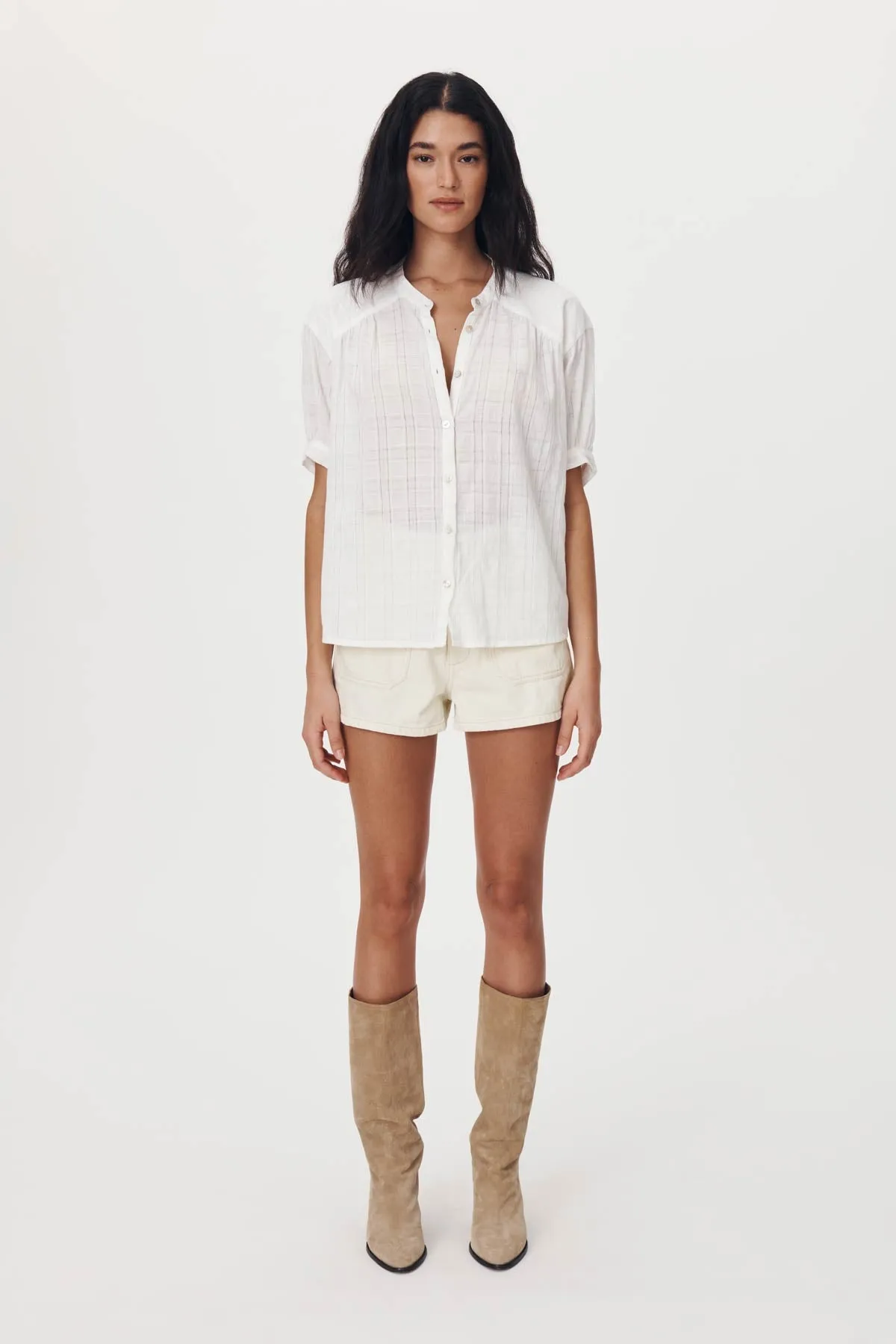 Cora Spring Blouse - Bone