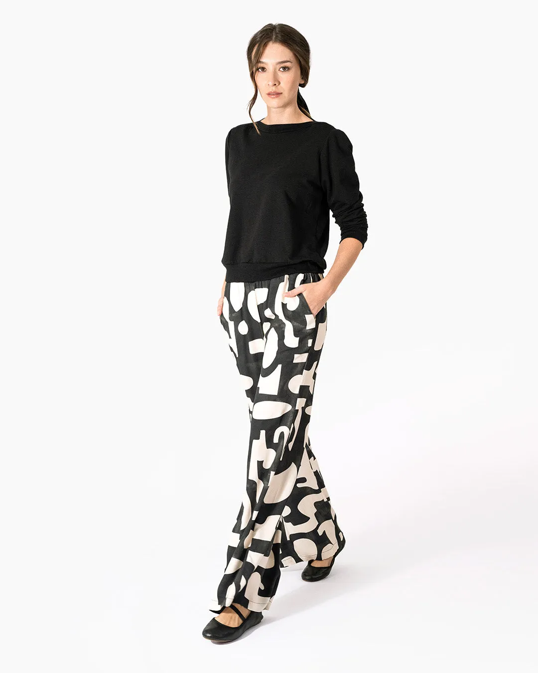 Daniela Pants - Graphic Print