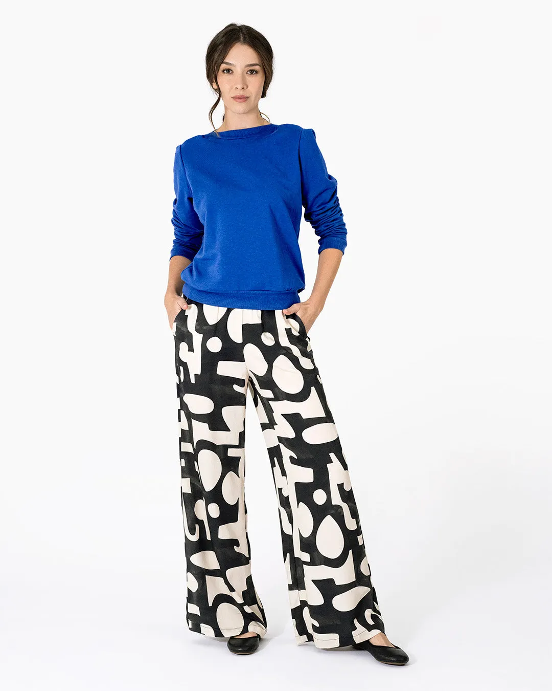 Daniela Pants - Graphic Print