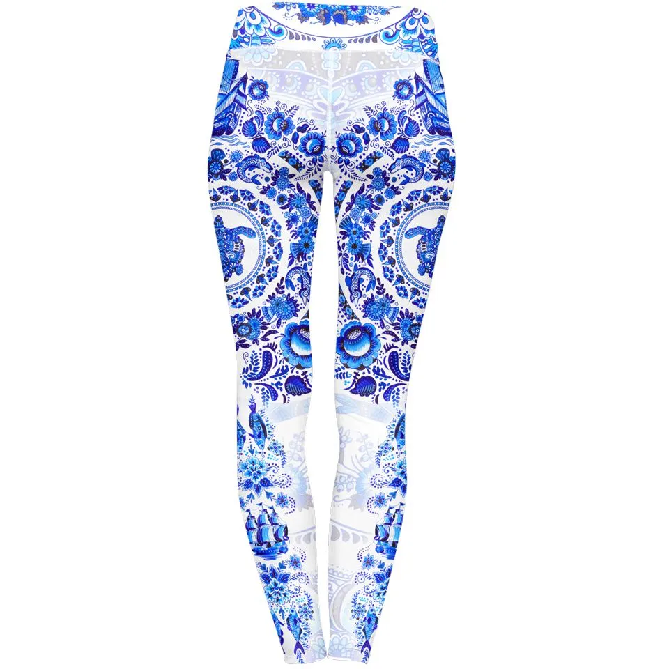 Delft Ocean Leggings