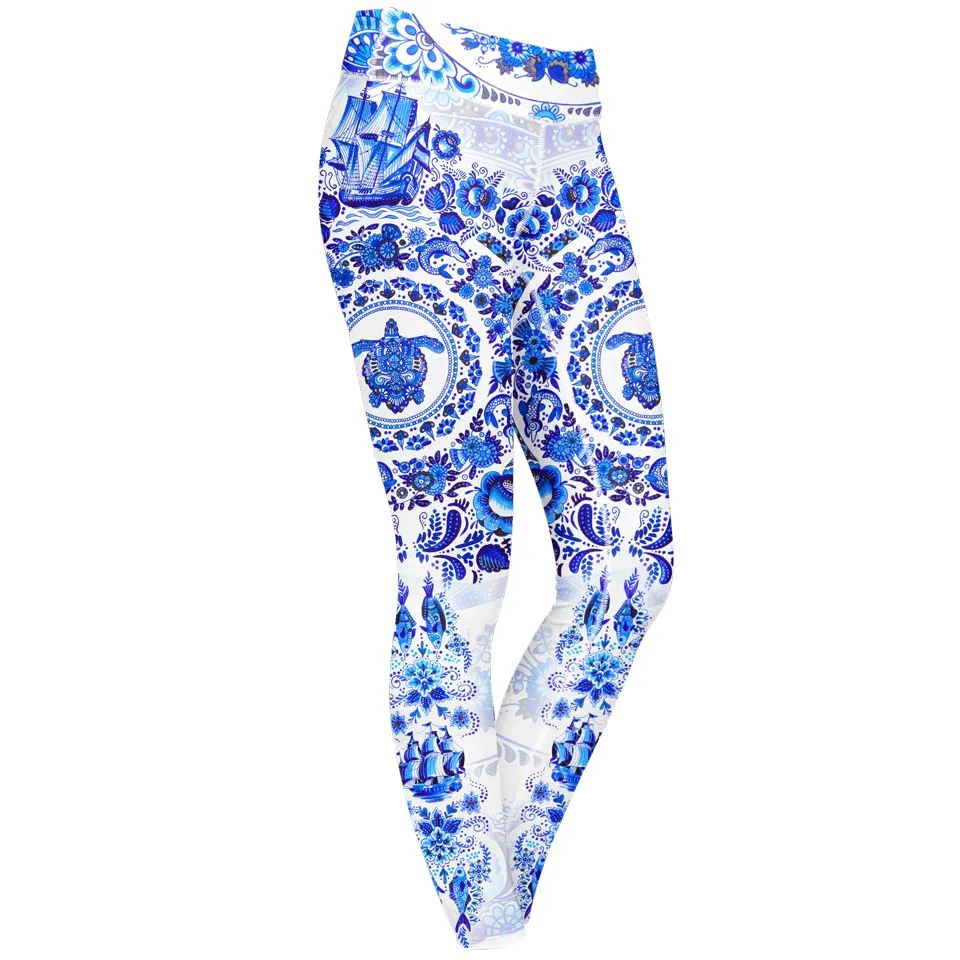 Delft Ocean Leggings