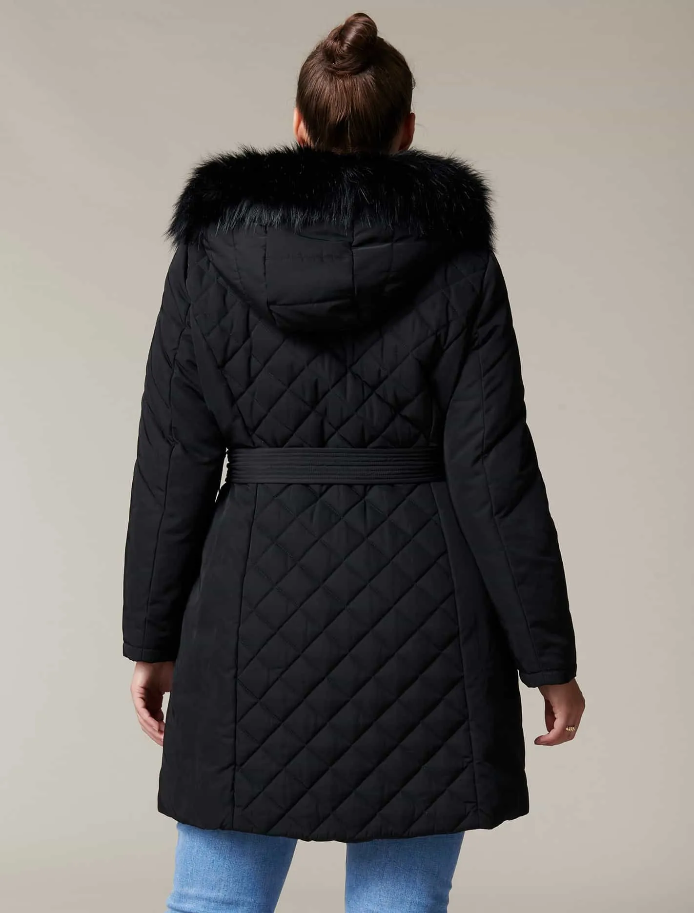 Evangeline Curve Quilted Puffa