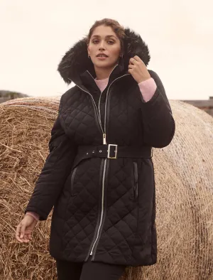 Evangeline Curve Quilted Puffa