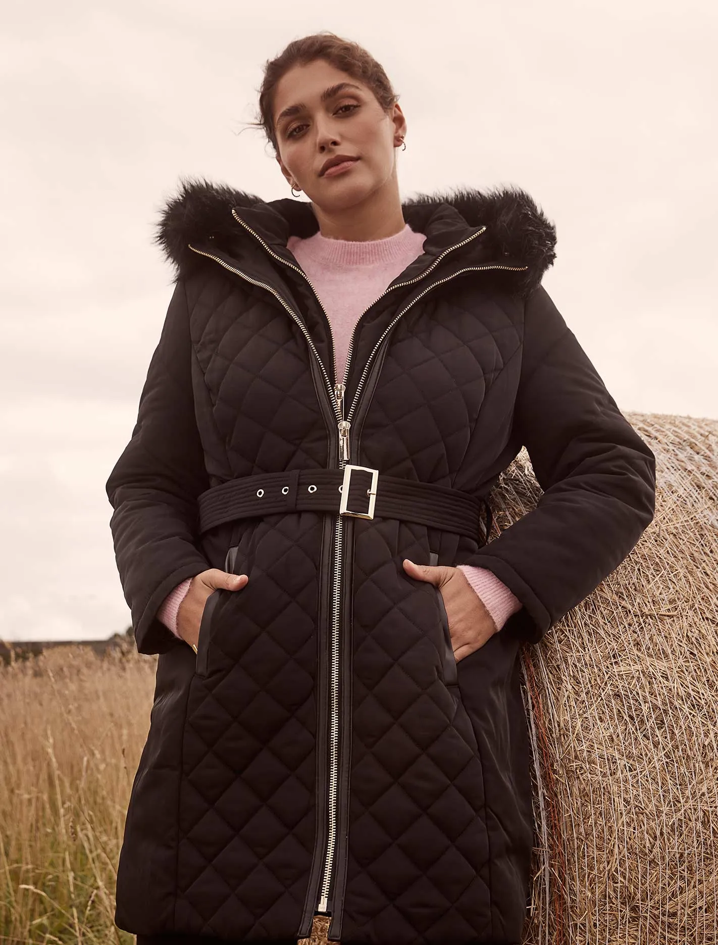 Evangeline Curve Quilted Puffa