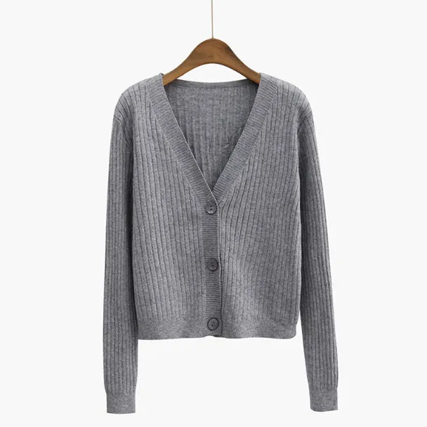 Falling for You Ribbed Knit Cardigan