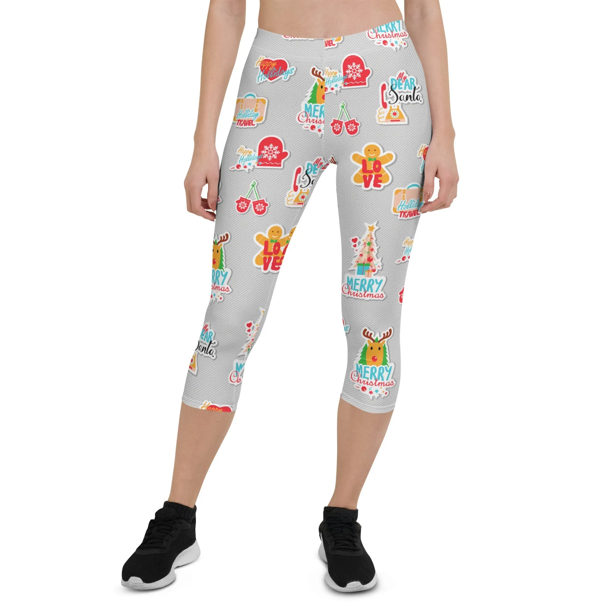 Festive Stickers Capris