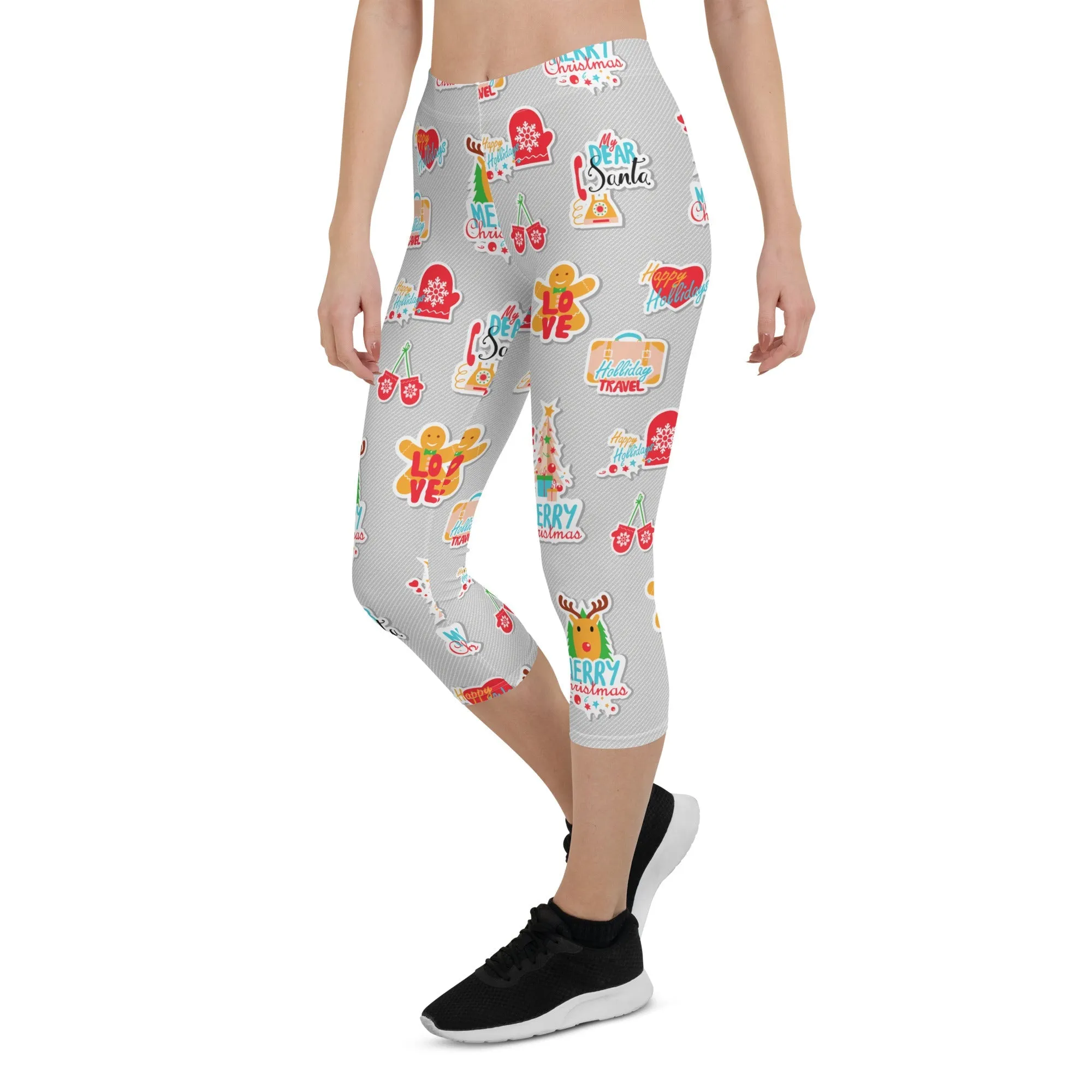 Festive Stickers Capris