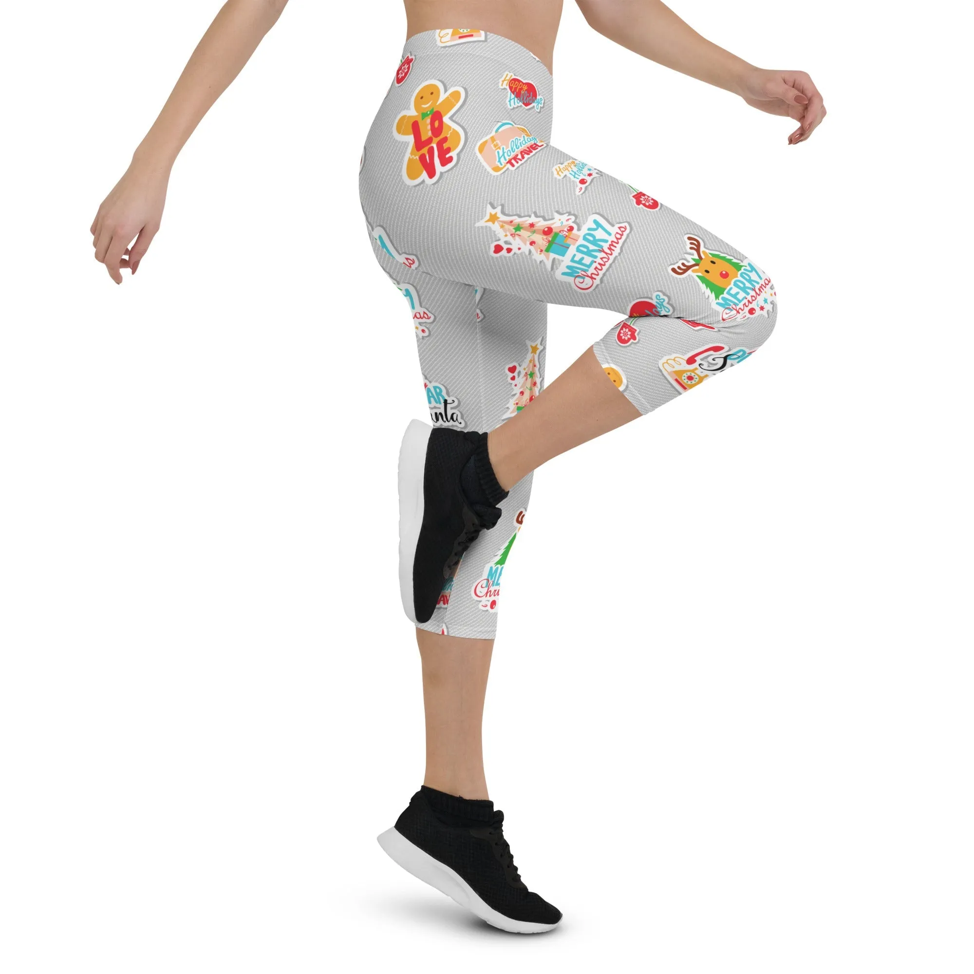 Festive Stickers Capris