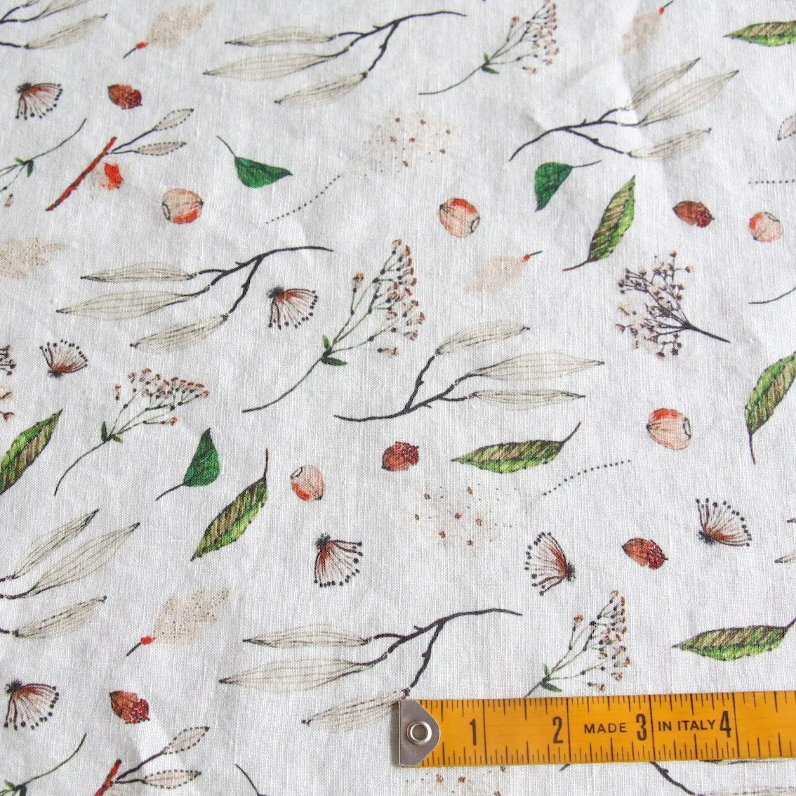 Gumnut Dance Washed Printed Linen