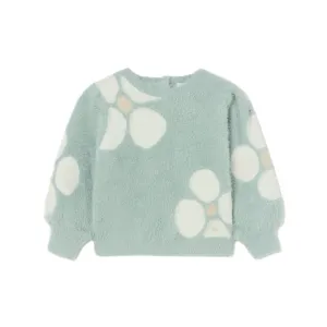 Jade Big Flower Sweater