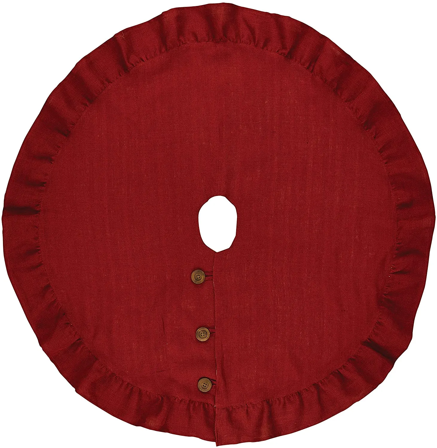 Jute Burlap Tree Skirt - 24" - Red Park Designs