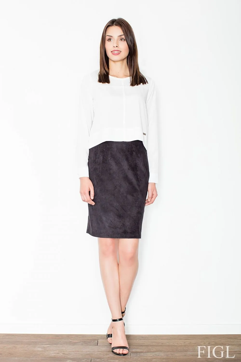 Knee-Length Classic Skirt  Figl