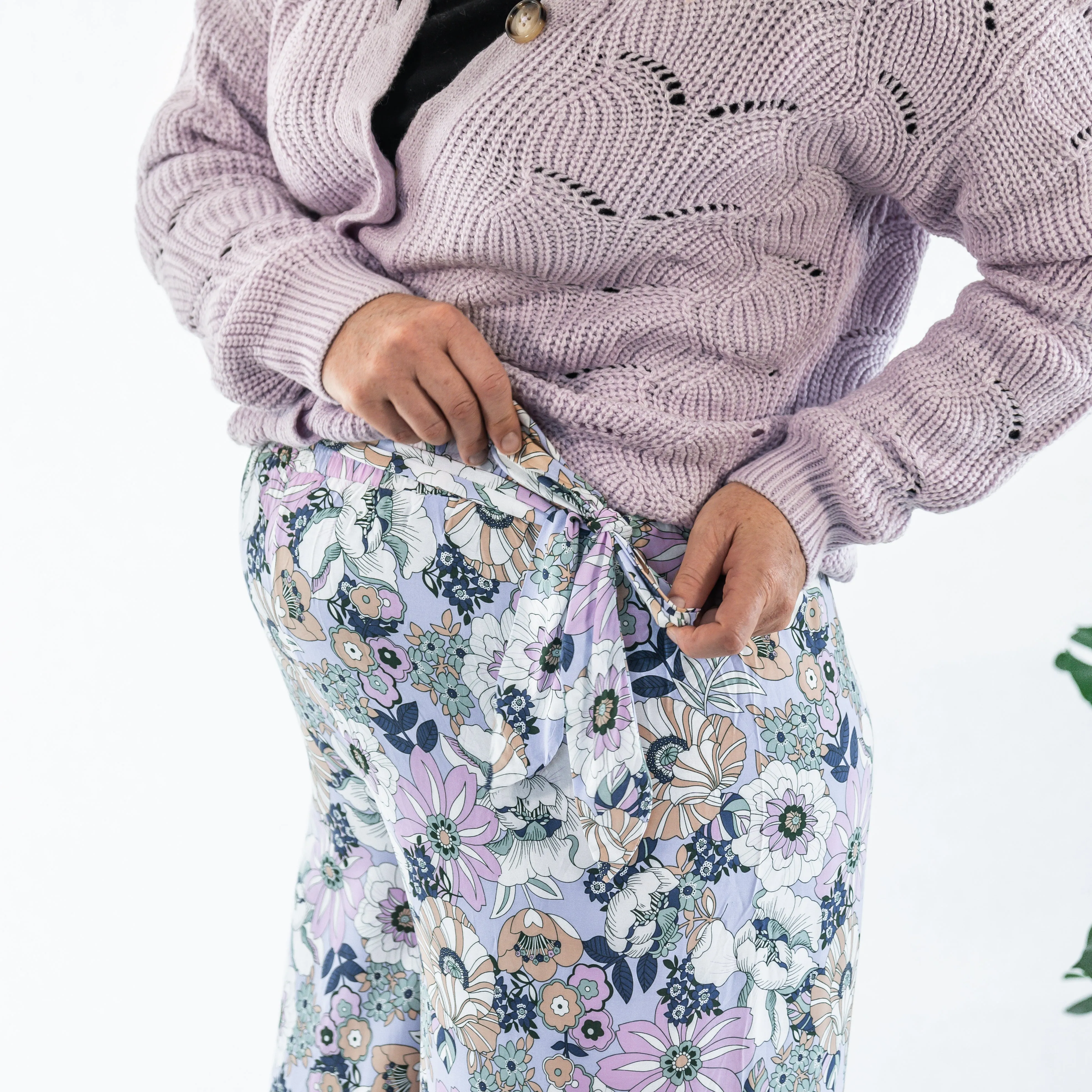 Lulu Wide Leg Pant | Boho Floral