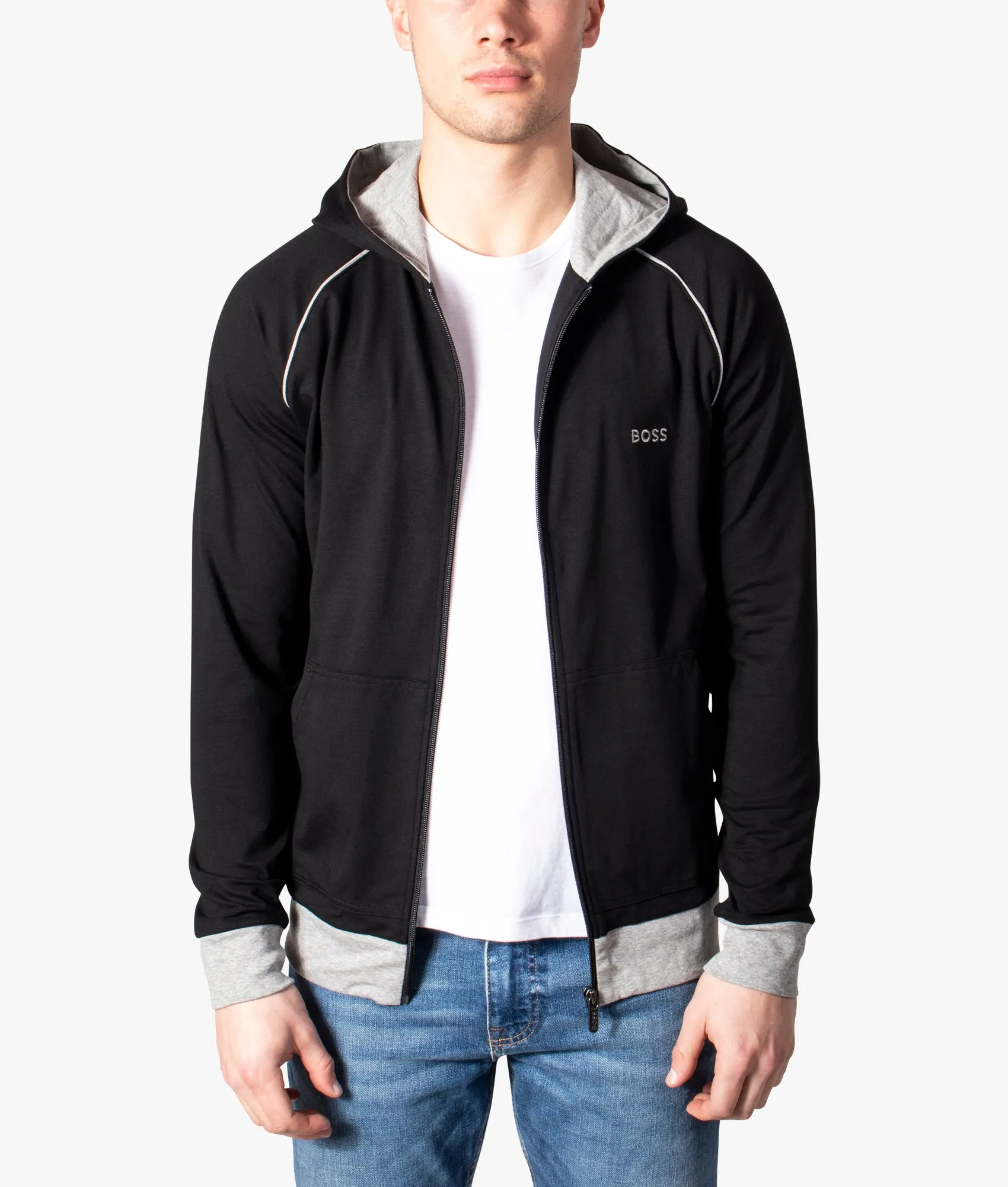 Mix & Match Jacket H Zip Through Hoodie