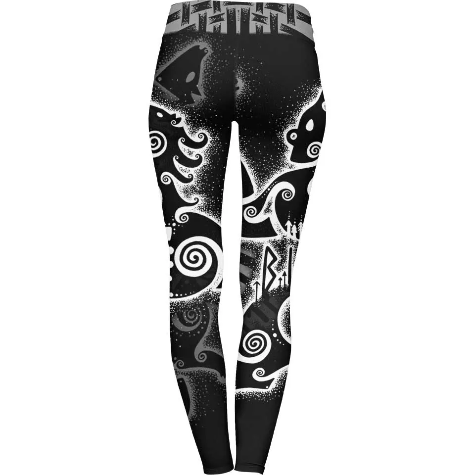 Norse Beasts Leggings