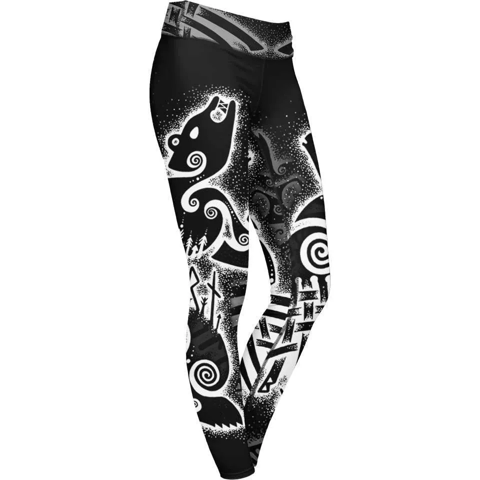 Norse Beasts Leggings