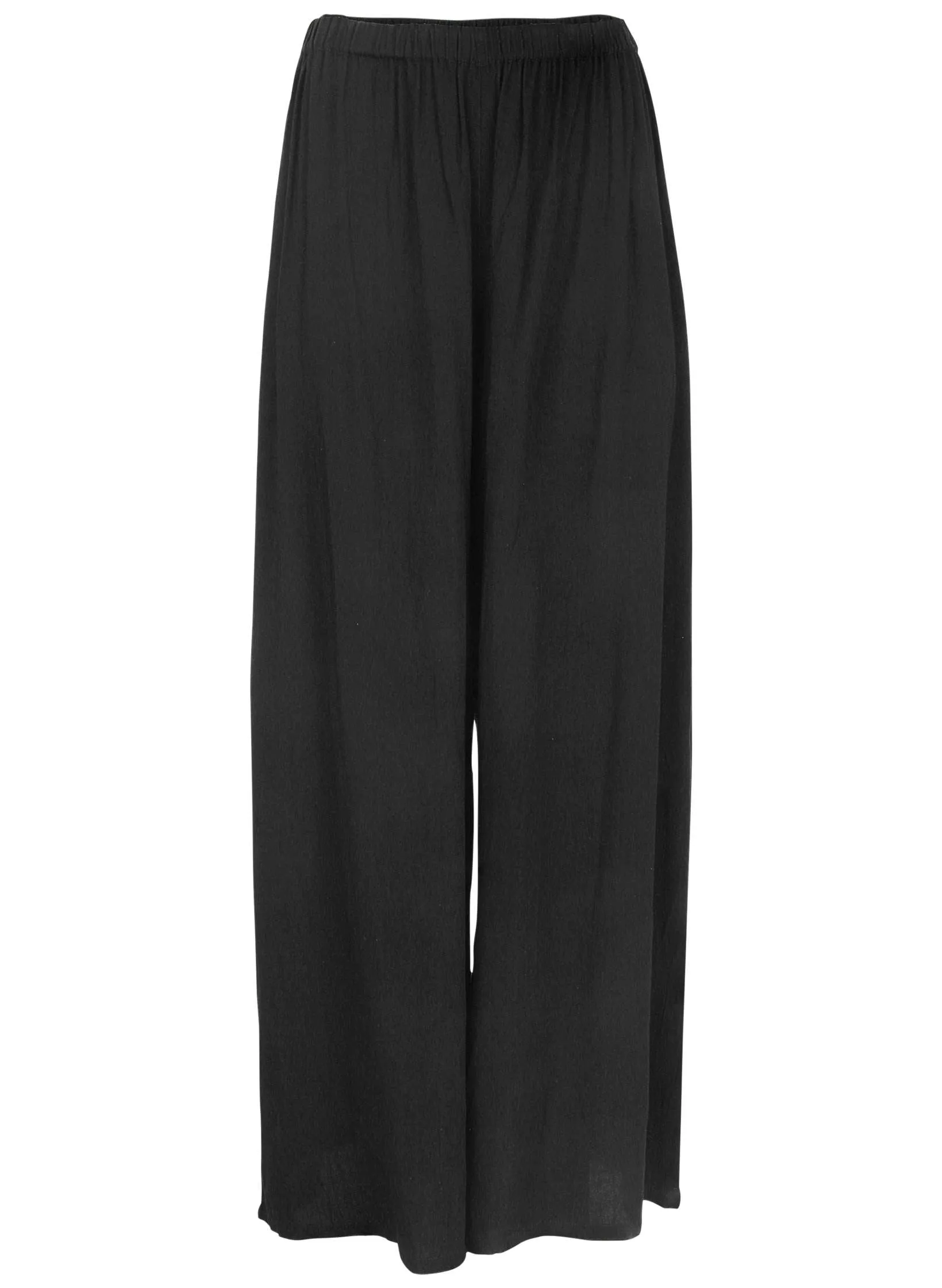 Palazzo Cover-Up Pant - Black Beauty