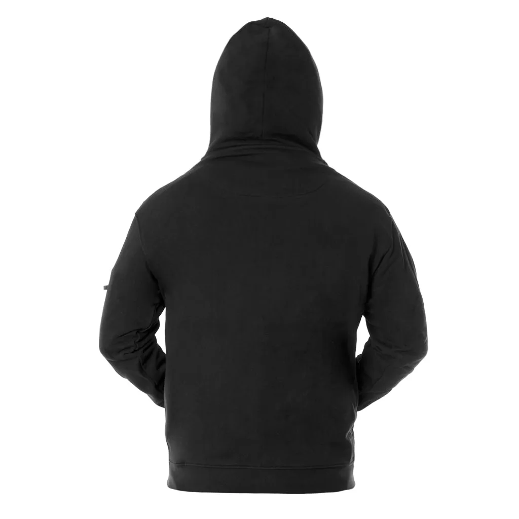 Premium Hoodie, Clan Helmet, Black