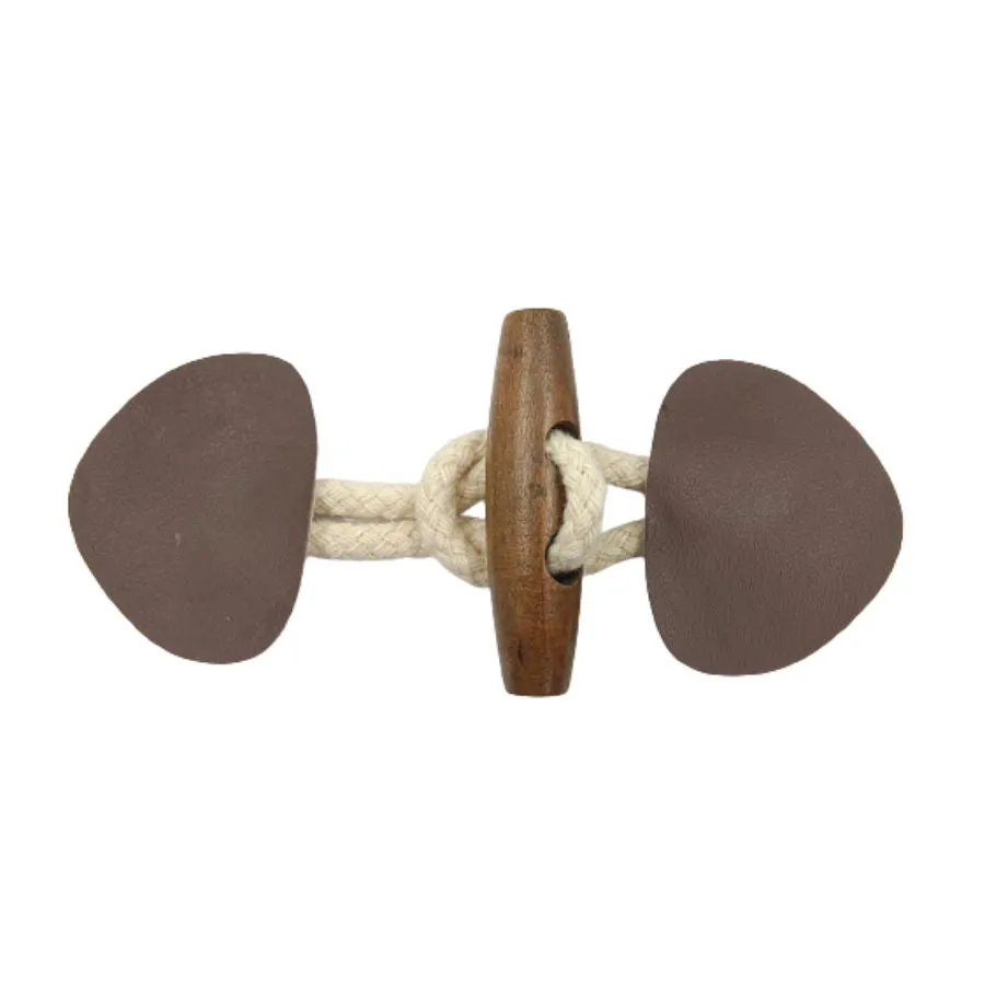 PU Leather Toggle Buttons