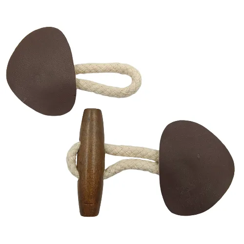 PU Leather Toggle Buttons