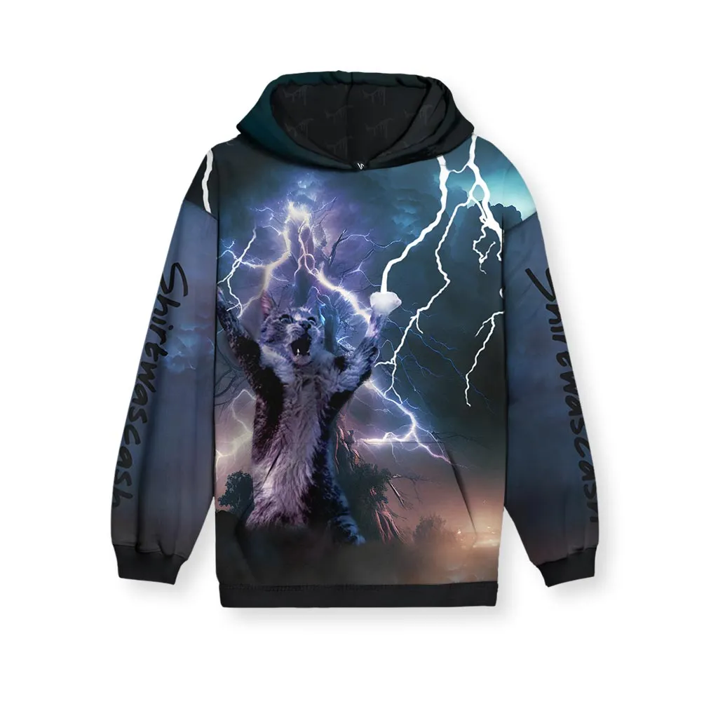 Return of the Lightning Cat Kid's Hoodie