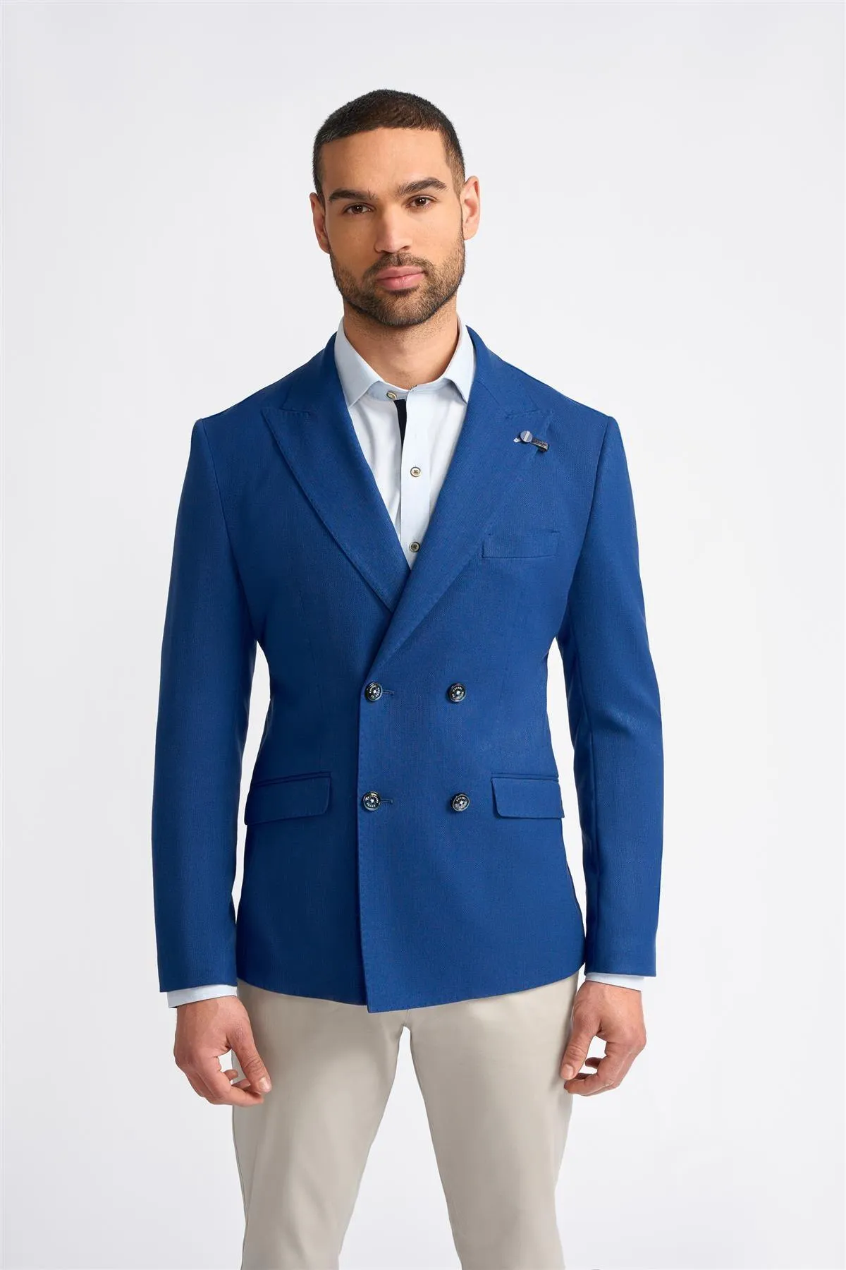 Romeo Double Breasted Electric Blazer