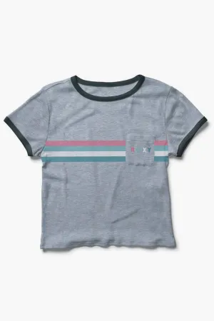 Roxy Retro Stripe Girls Shirt