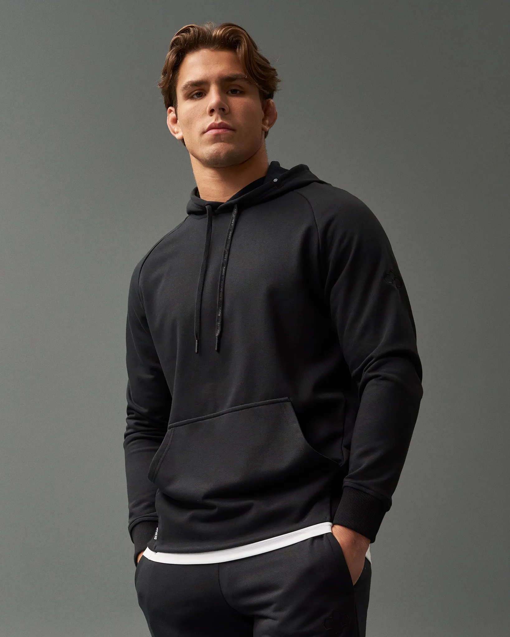 RUDIS Elite Terry Hoodie - Black