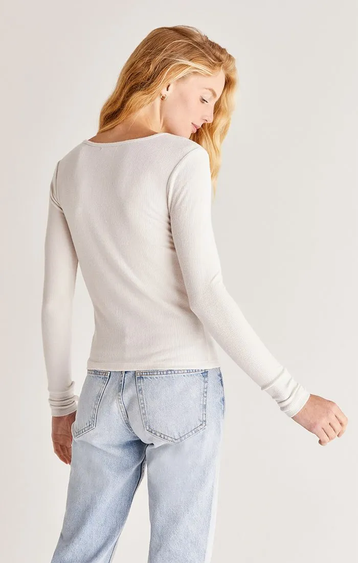 Sonya Brushed Rib Top