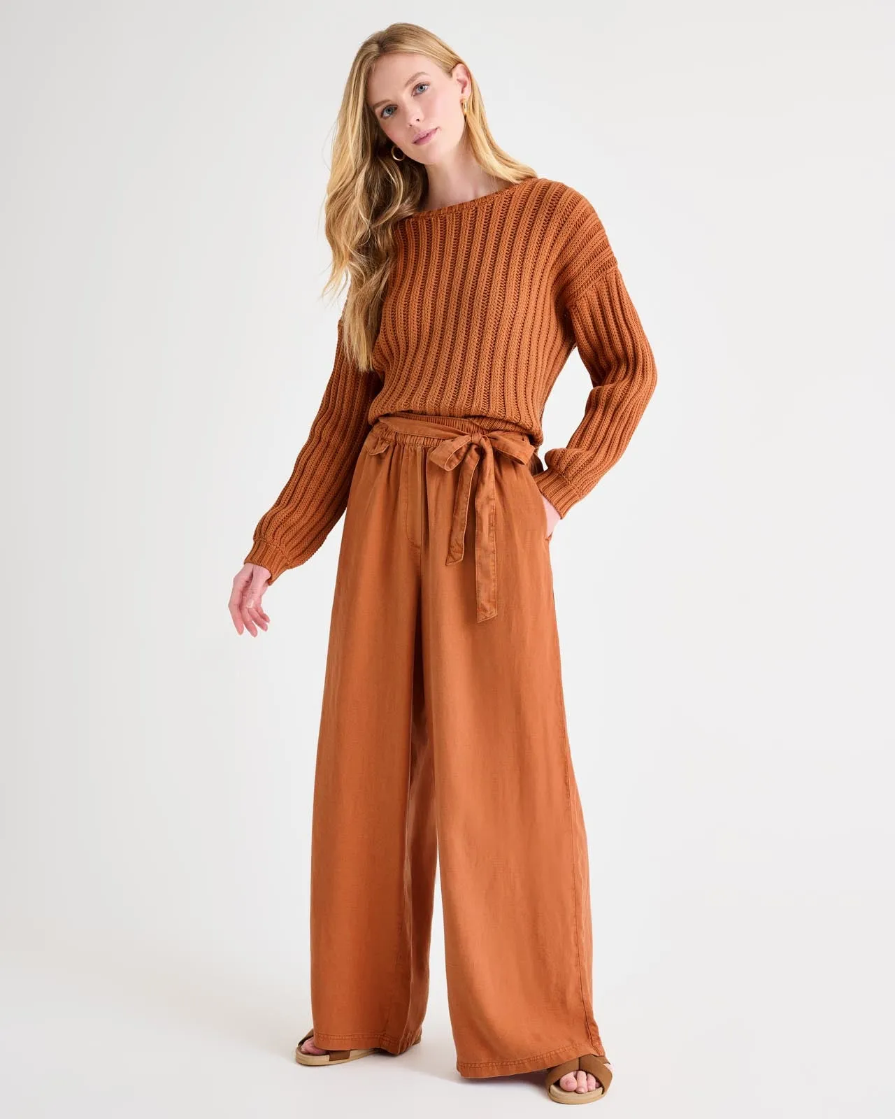 Splendid x Rachelove Wide-Leg Pants