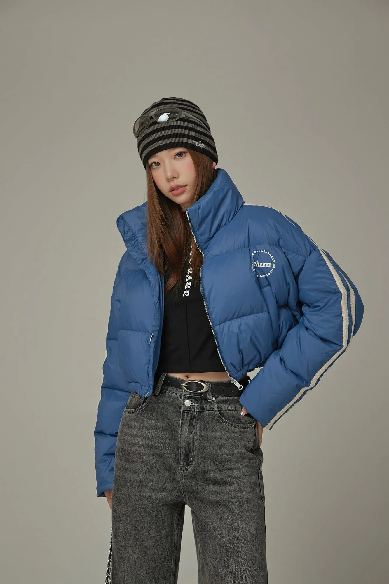 Sporty Crop Padded Jacket