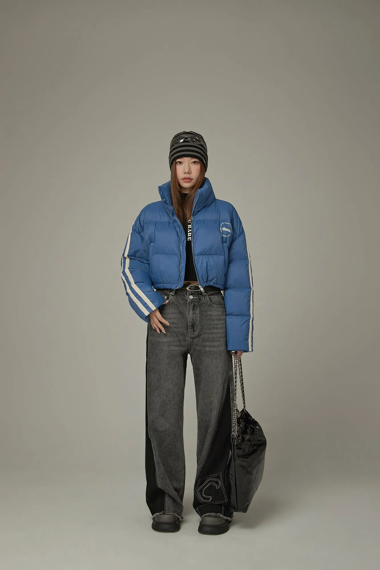 Sporty Crop Padded Jacket