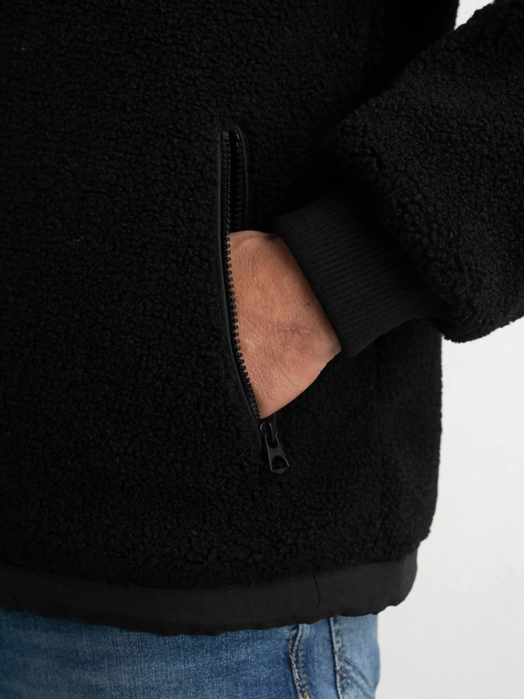 Teddy Coat With Chest Pocket