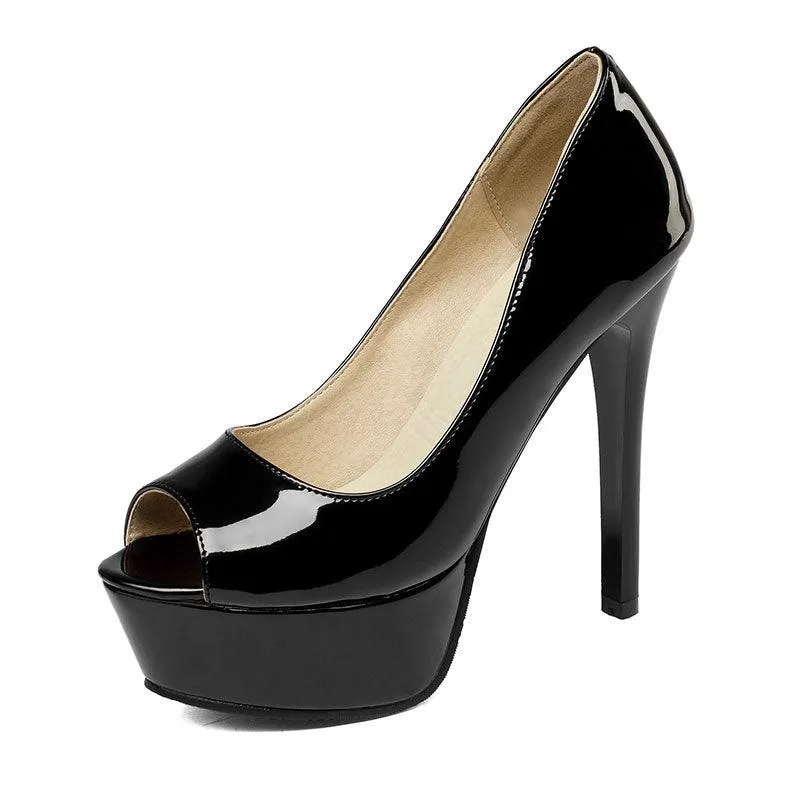 THE PEEP TOE PUMP