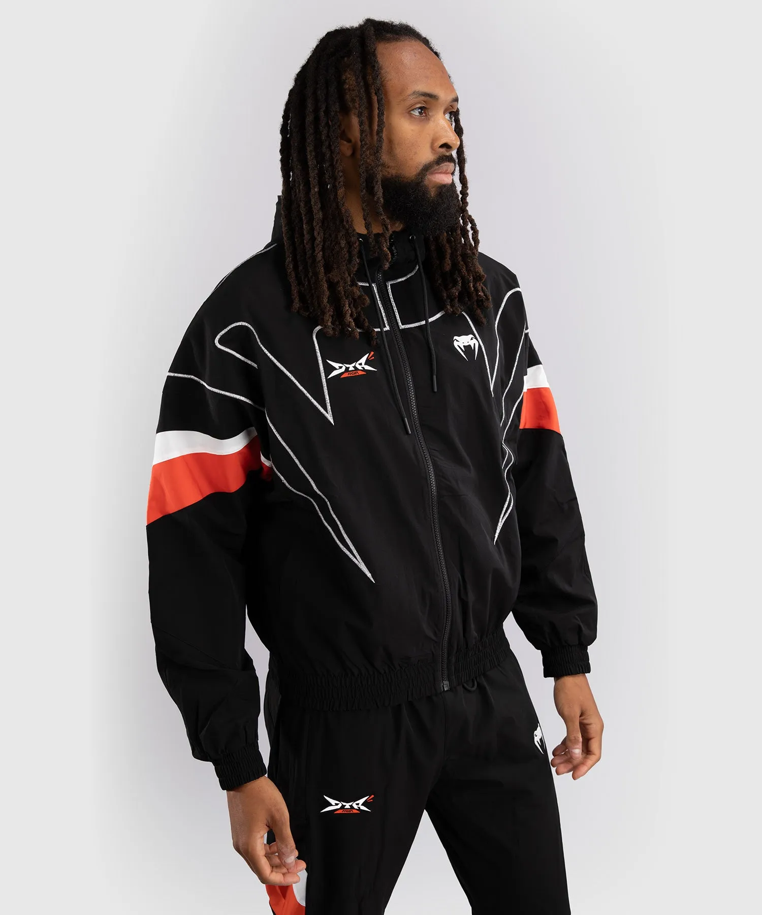 Venum x DTR Fight Attack 90 Tracksuit Jacket - Black/Orange