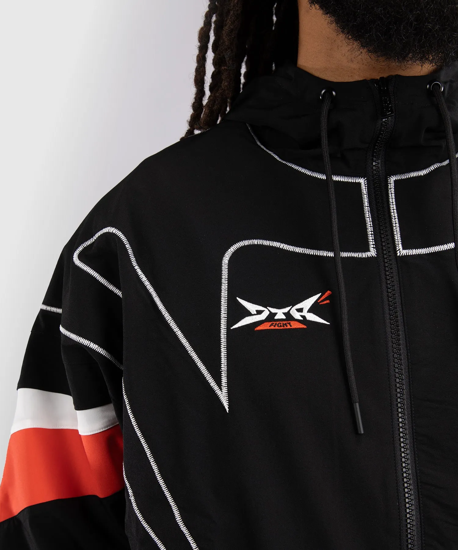 Venum x DTR Fight Attack 90 Tracksuit Jacket - Black/Orange