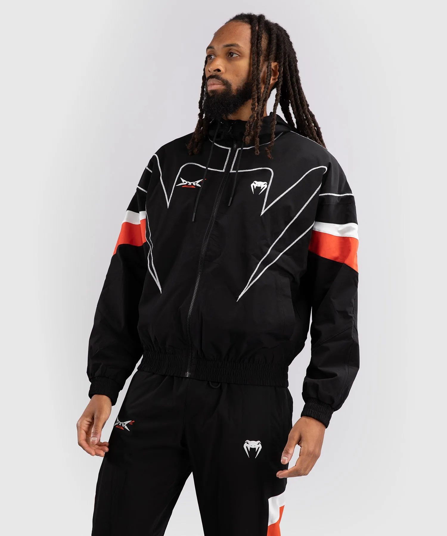 Venum x DTR Fight Attack 90 Tracksuit Jacket - Black/Orange